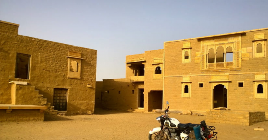 Arrival At Jaisalmer