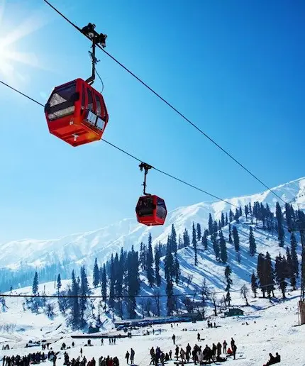 SRINAGAR 02 N + GULMARG 02 N + PAHALGAM 02 N + HOUSEBOAT 01 N  TOUR PACKAGE